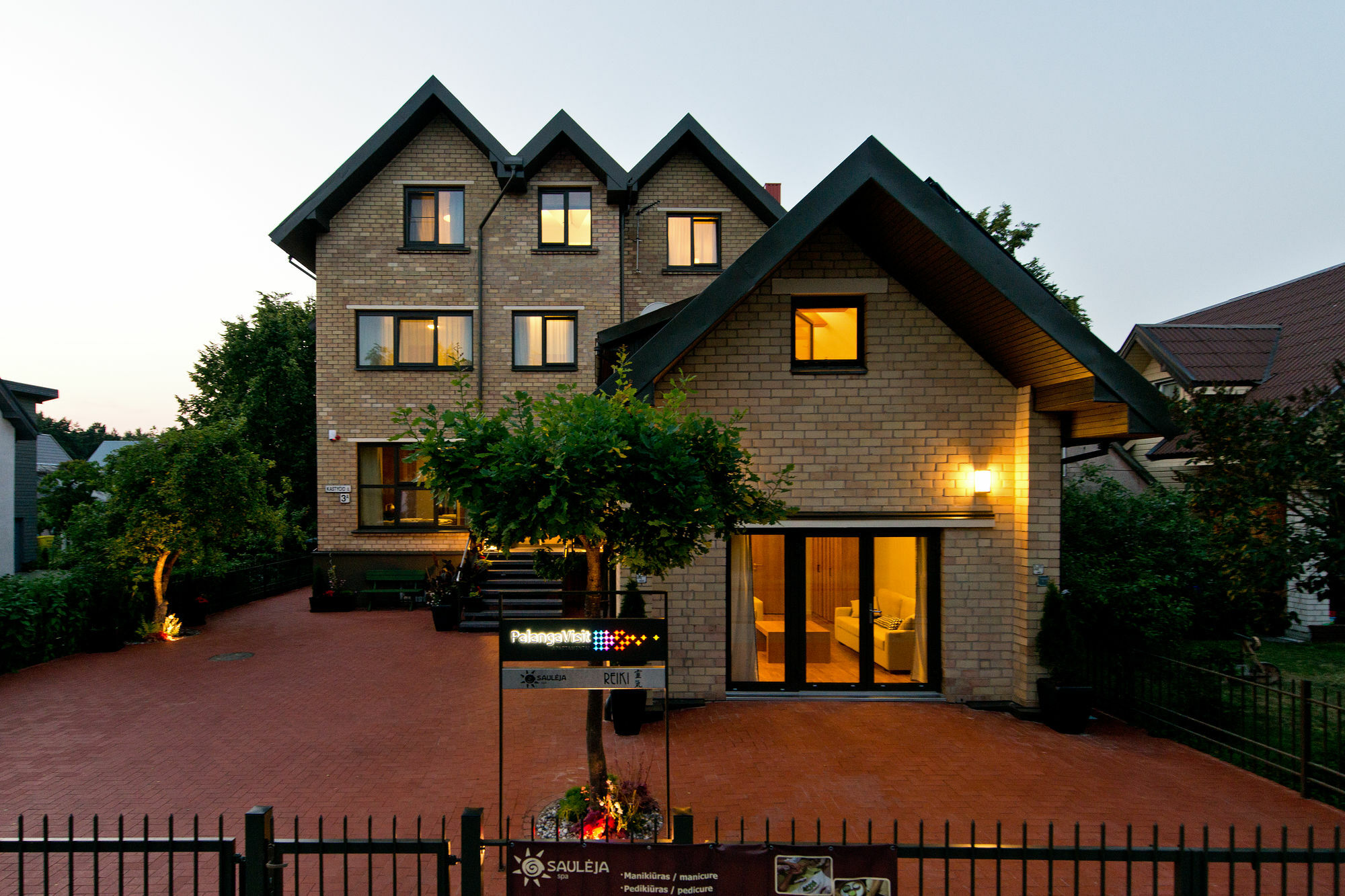 Palanga Visit Apartments And Spa Exterior foto